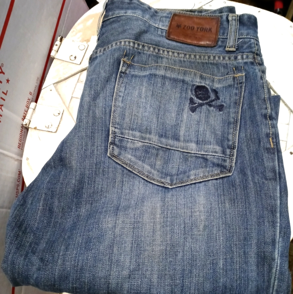 🌄🍾ZOO YORK NYC UNBREAKABLE🎁 JEANS👖SIZE W.34×L.32,NICE GIFTING.